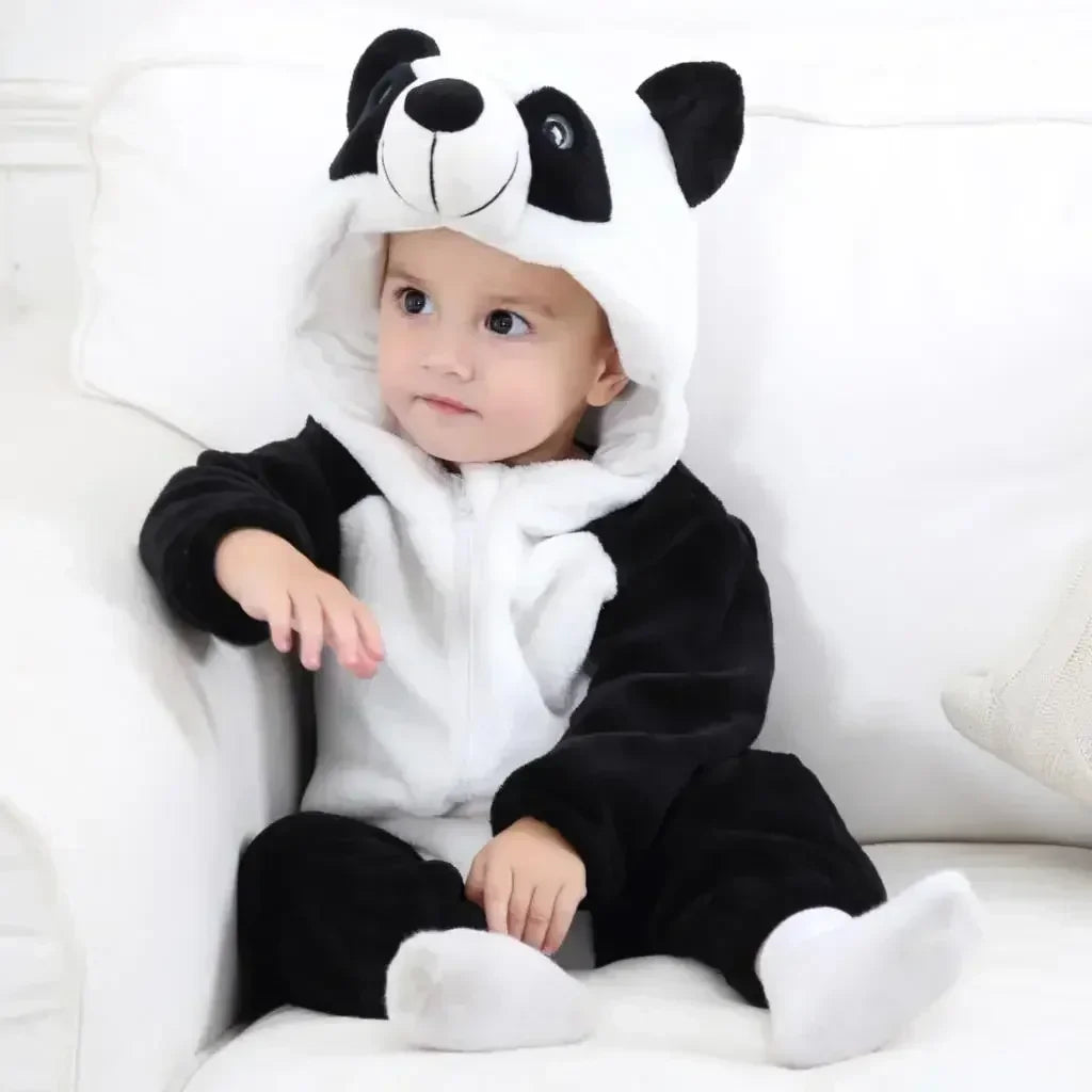 Baby Rompers  Kigurumi Lion Costume For Girls Boys Toddler Animal Jumpsuit Infant Clothes Pyjamas Kids Overalls