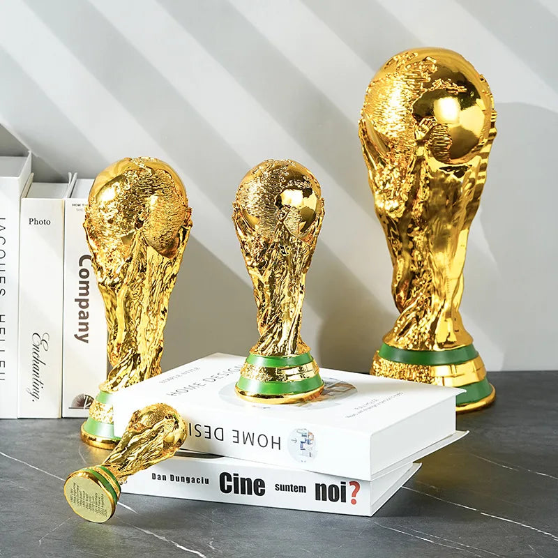 2026 FIFA World Cup Trophy Model Ornament Football Trophy Model Soccer Fan Commemorative Decoration Collection Gifts