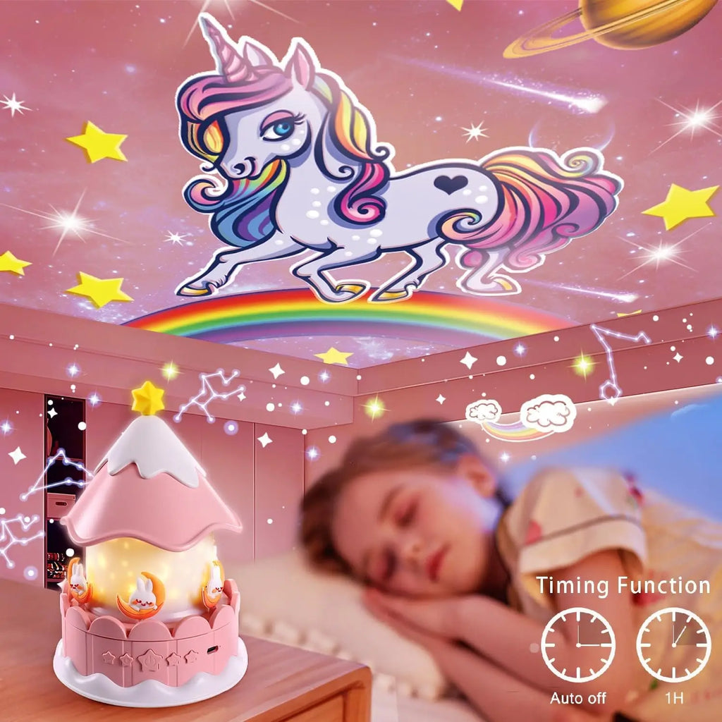 Star Galaxy Projector 21 in 1 Starry Sky Projector with 360°