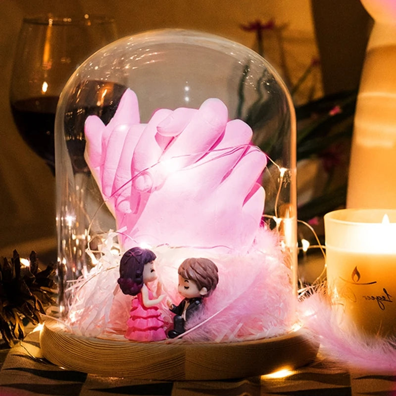3D Handmade Hand Mold Casting Clone Powder Kit DIY Couples