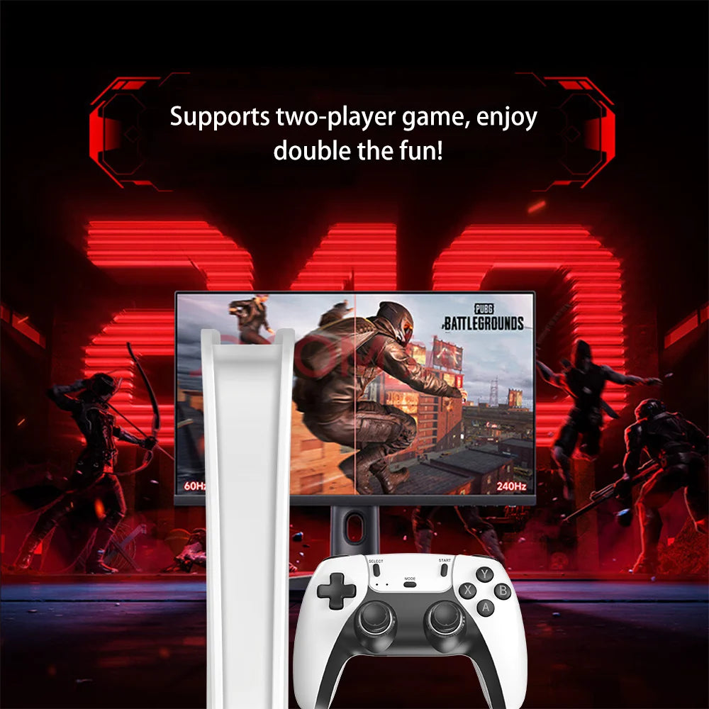 4K TV Game Stick M15 ultra 64G 128G Handheld Game Player 2.4G Dual Wireless Controller 50000+ Games