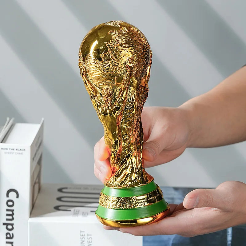 2026 FIFA World Cup Trophy Model Ornament Football Trophy Model Soccer Fan Commemorative Decoration Collection Gifts