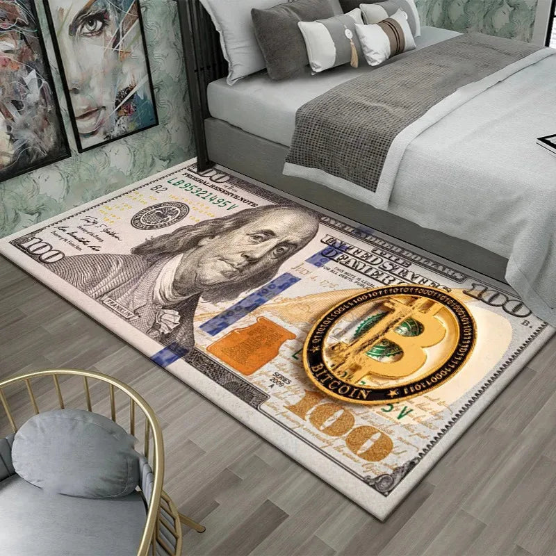 Dollar bills  Rug