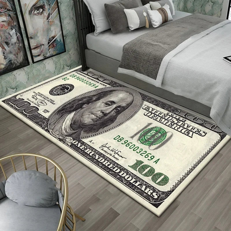Dollar bills  Rug