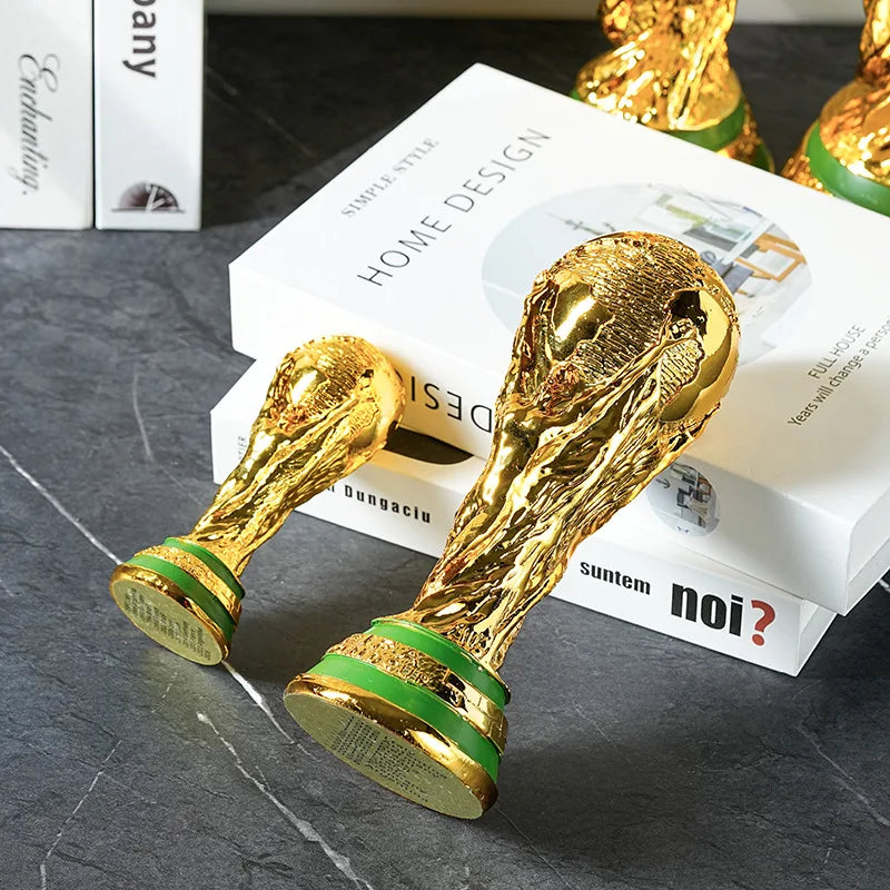 2026 FIFA World Cup Trophy Model Ornament Football Trophy Model Soccer Fan Commemorative Decoration Collection Gifts