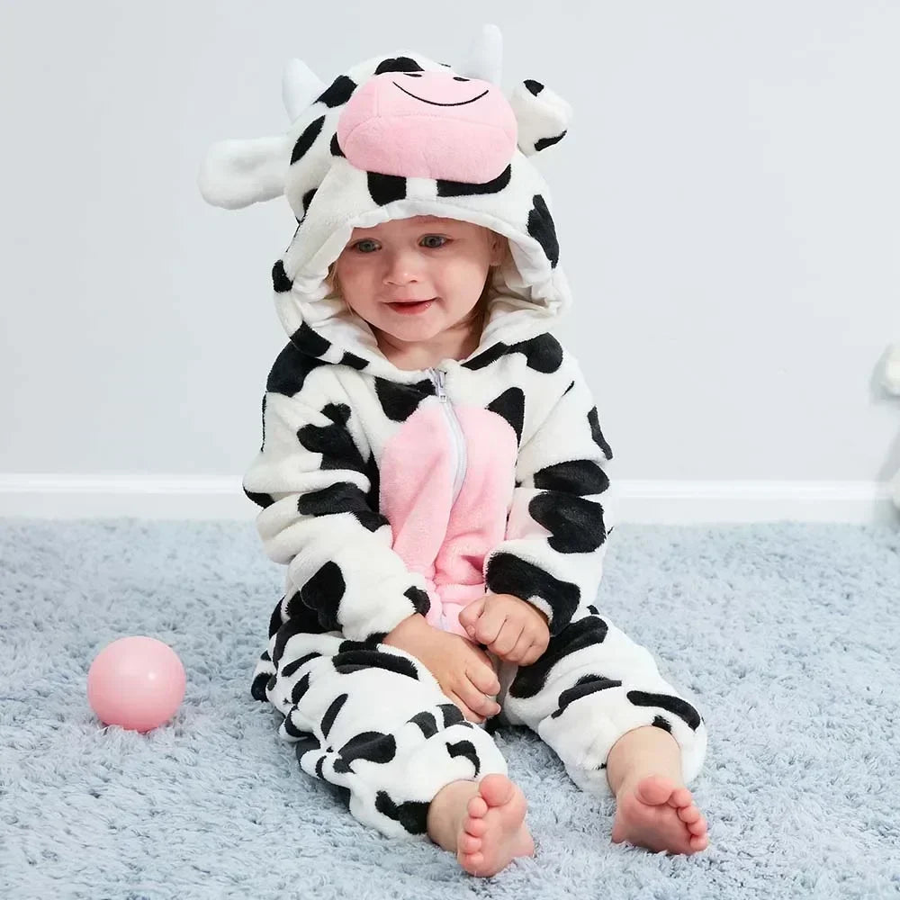 Baby Rompers  Kigurumi Lion Costume For Girls Boys Toddler Animal Jumpsuit Infant Clothes Pyjamas Kids Overalls