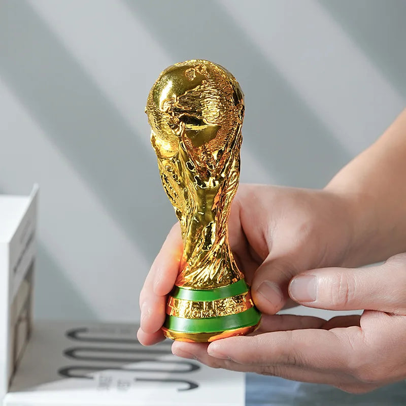 2026 FIFA World Cup Trophy Model Ornament Football Trophy Model Soccer Fan Commemorative Decoration Collection Gifts