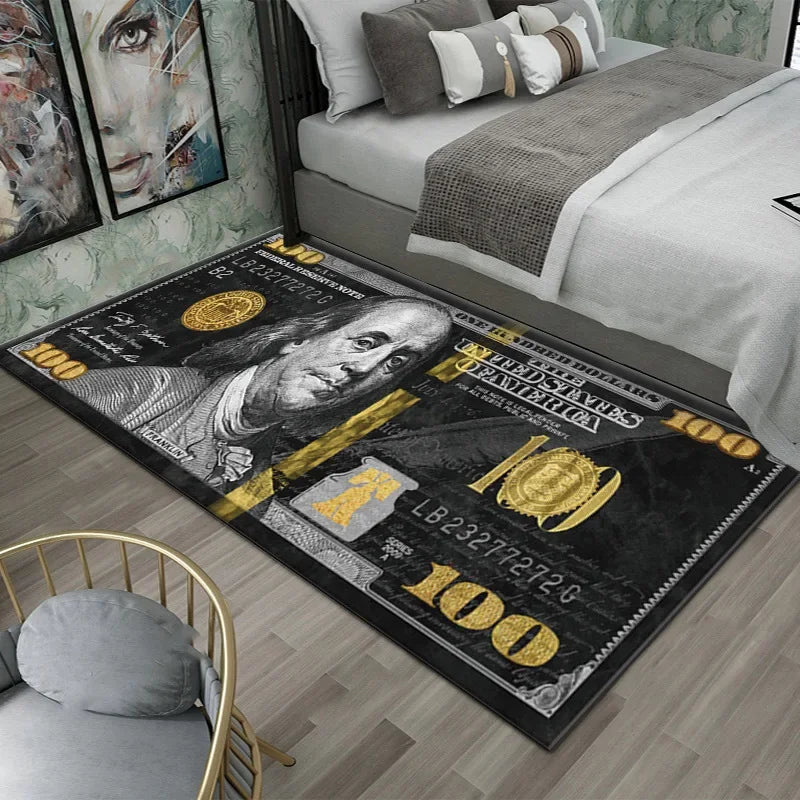 Dollar bills  Rug