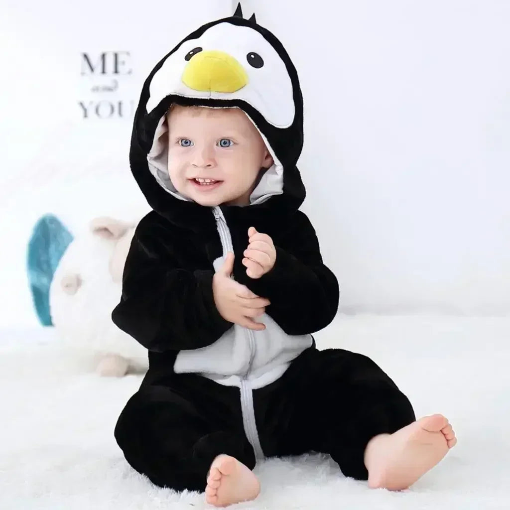 Baby Rompers  Kigurumi Lion Costume For Girls Boys Toddler Animal Jumpsuit Infant Clothes Pyjamas Kids Overalls