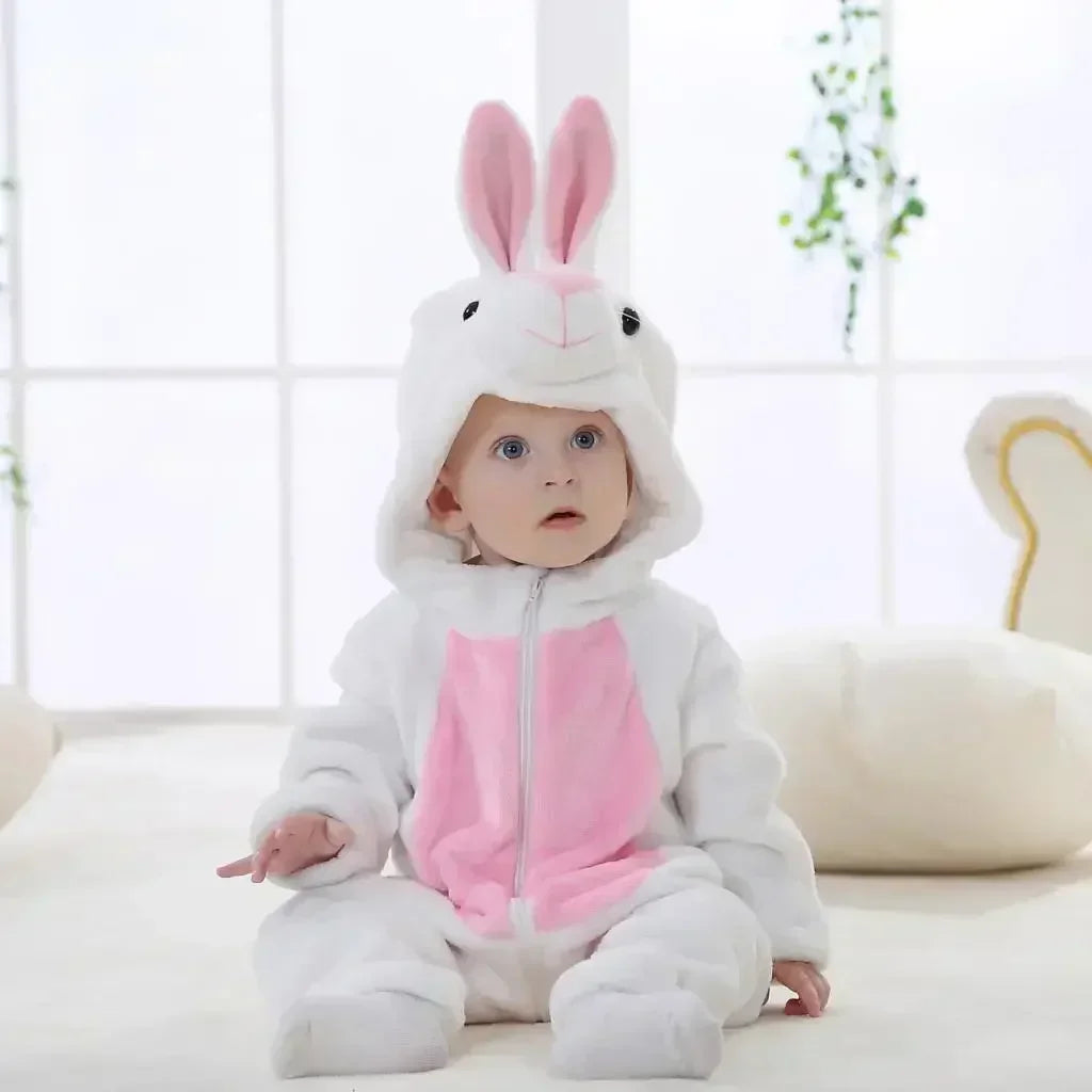 Baby Rompers  Kigurumi Lion Costume For Girls Boys Toddler Animal Jumpsuit Infant Clothes Pyjamas Kids Overalls
