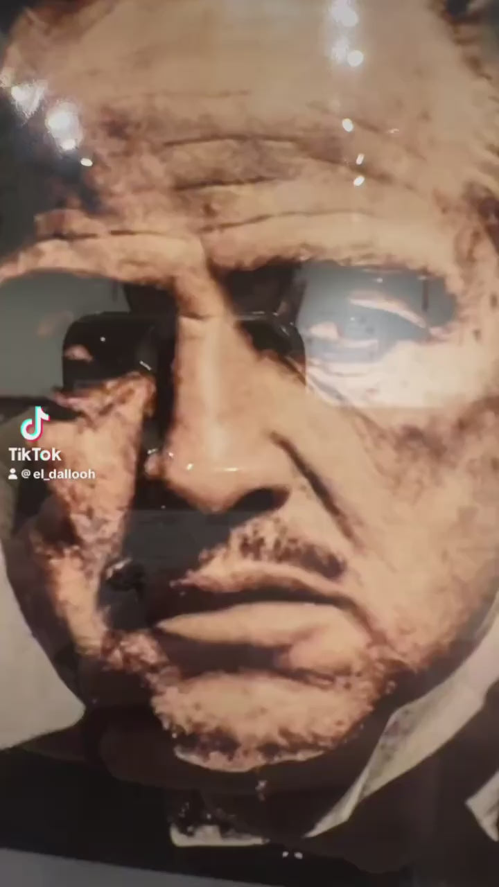 Framed Poster — Godfather Classic Crime Movie Collage